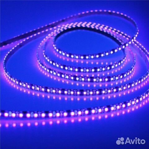 Светодиодная лента UVC ультрафиолет 12v 14.4w
