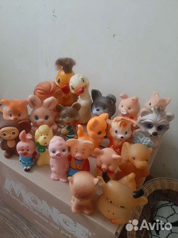 Коллекция резиновых игрушек СССР