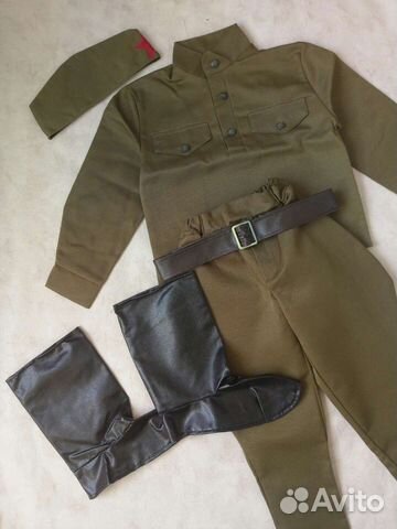 Прокат Детская военная форма для мальчика