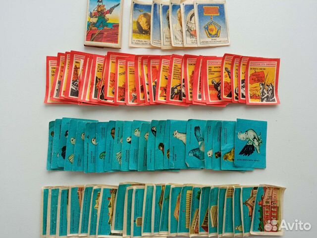 Этикетки спичечные СССР, 80 шт