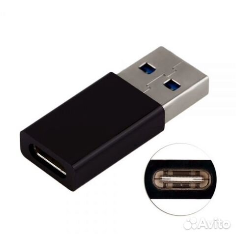 Переходник OTG Type C гнездо- USB 3.0; 57558