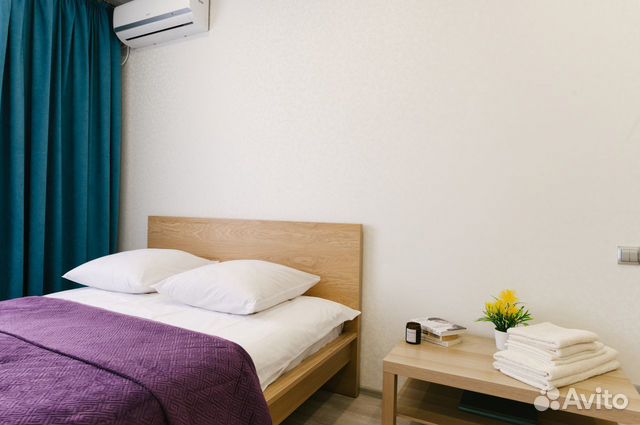 

1-к. квартира, 41 м², 2 кровати