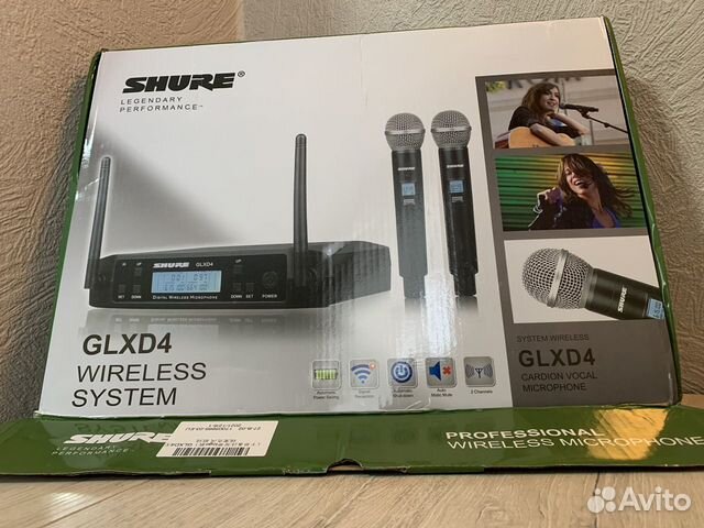 Микрофоны Shure glxd 4 beta 58 новые