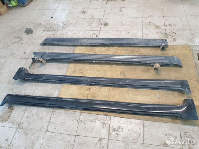 Пороги подножки Toyota Land Cruiser 200