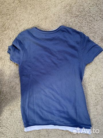 Синяя Футболка Zara size M