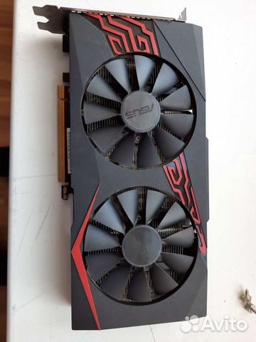 Видеокарта Asus rx570 4gb