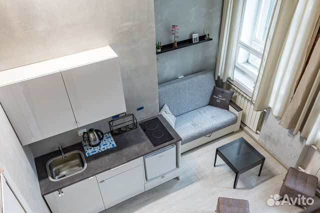 

Квартира-студия, 30 м², 2 кровати
