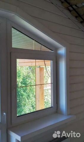 Окно пвх косое