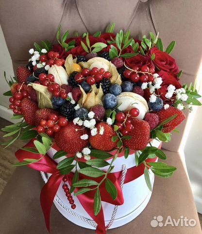 Фруктовый букет Корзина с фруктами