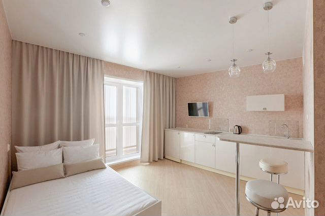 

Квартира-студия, 25 м², 1 кровать