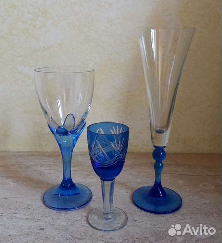 Бокалы, фужеры, стаканы СССР