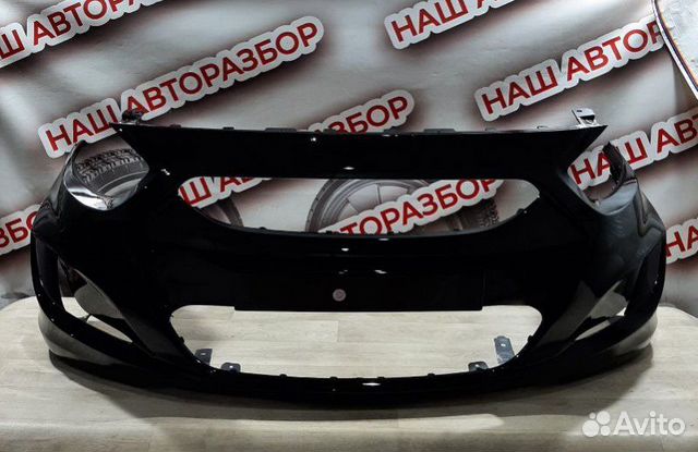 Бампер передний Hyundai Solaris седан G4FA 2013