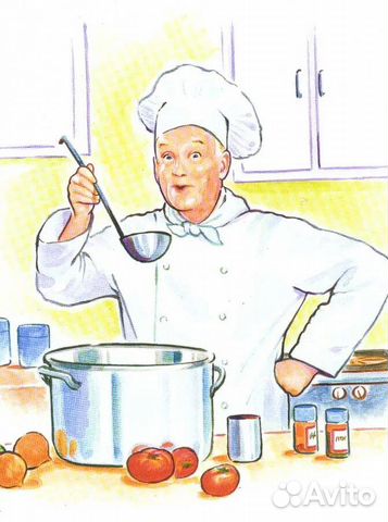 Шеф Повар в кафе/столовую -вахта с прож и пит