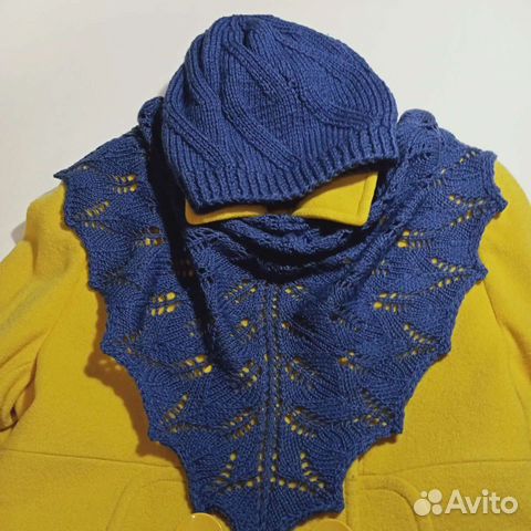 Косынка бактус шапка шаль