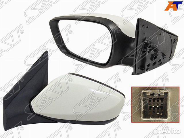 Зеркало hyundai solaris 10-17 LH обогрев
