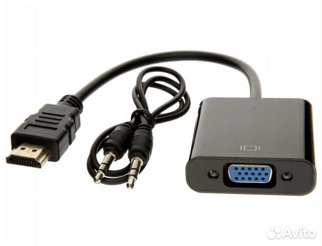 Переходник hdmi vga + аудио