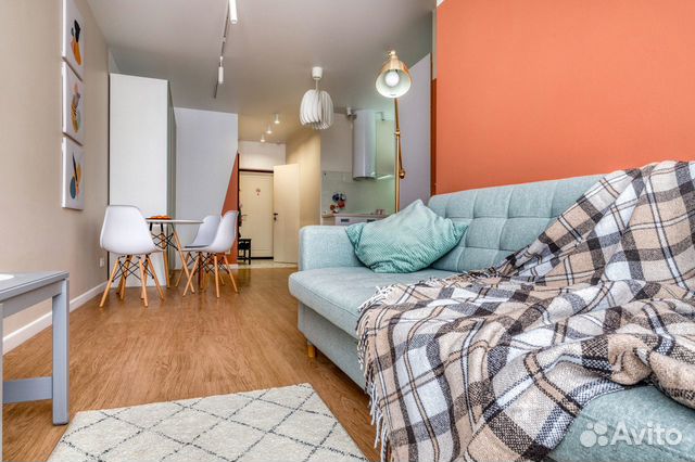 

1-к. квартира, 40 м², 2 кровати