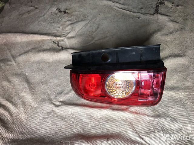 Фонарь задний renault duster