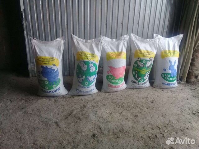 Комбикорм, отруби пшеничные, овес, пшеница,ячмень