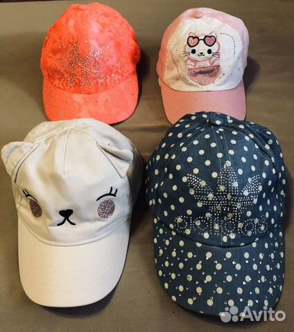 Кепка Бейсболка Косынка для девочки