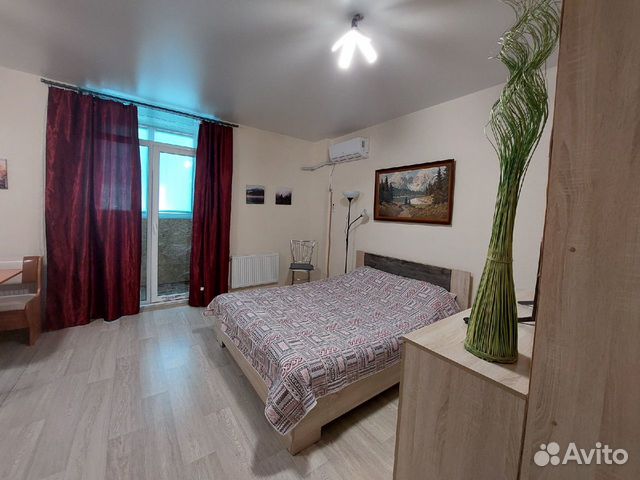 

Квартира-студия, 30 м², 2 кровати
