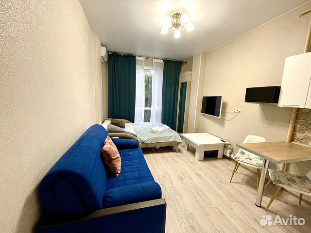 

Квартира-студия, 25 м², 2 кровати