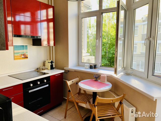

1-к. квартира, 46 м², 2 кровати