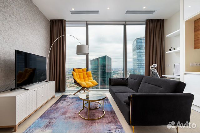 

Квартира-студия, 55 м², 2 кровати