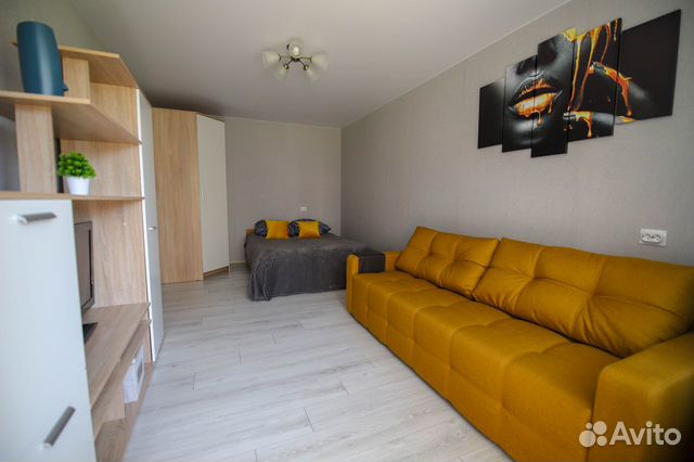 

1-к. квартира, 34 м², 2 кровати