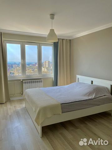 

1-к. квартира, 42 м², 2 кровати