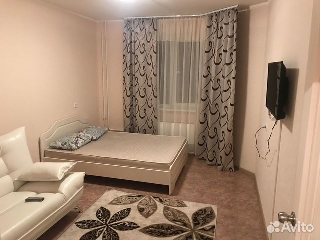 

1-к. квартира, 40 м², 2 кровати