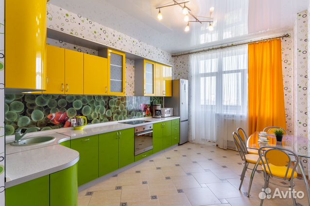 

1-к. квартира, 60 м², 2 кровати