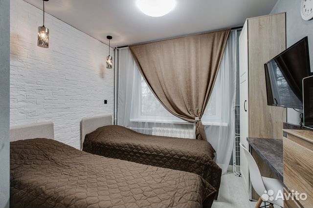 

Квартира-студия, 15 м², 2 кровати
