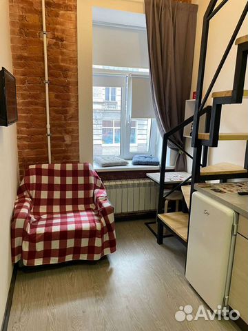 

Квартира-студия, 13 м², 2 кровати