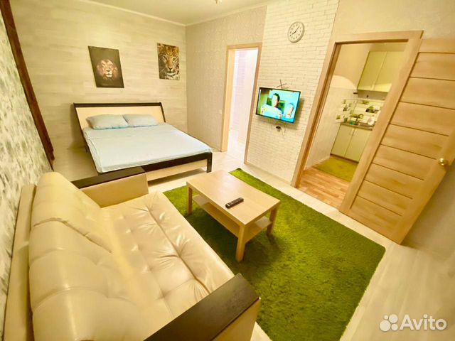 

1-к. квартира, 35 м², 2 кровати