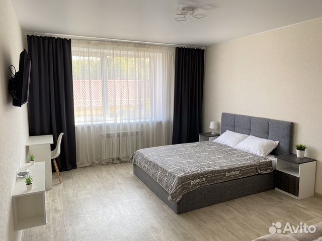 

1-к. квартира, 52 м², 2 кровати