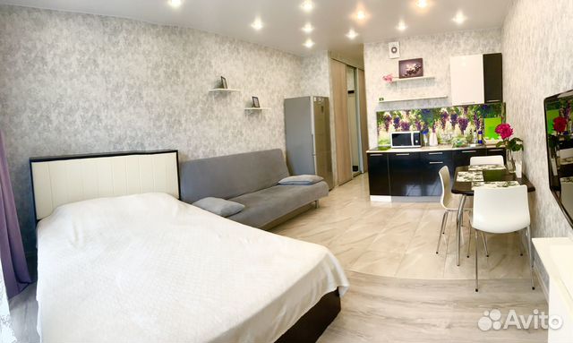 

Квартира-студия, 28 м², 2 кровати