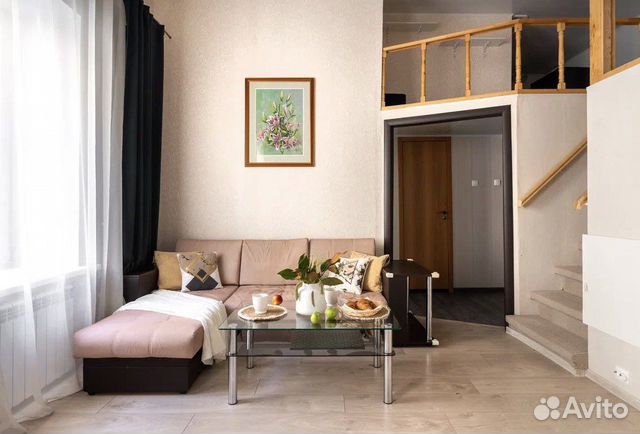 

1-к. квартира, 46 м², 2 кровати