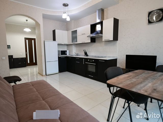 

1-к. квартира, 55 м², 2 кровати