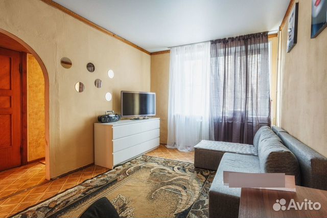 

1-к. квартира, 38 м², 2 кровати