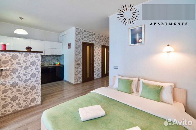

1-к. квартира, 40 м², 2 кровати