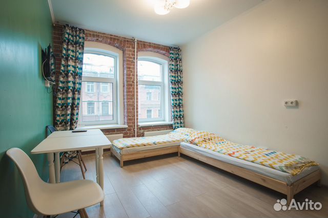 

Квартира-студия, 20 м², 2 кровати