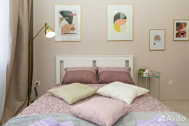 

Квартира-студия, 25 м², 2 кровати