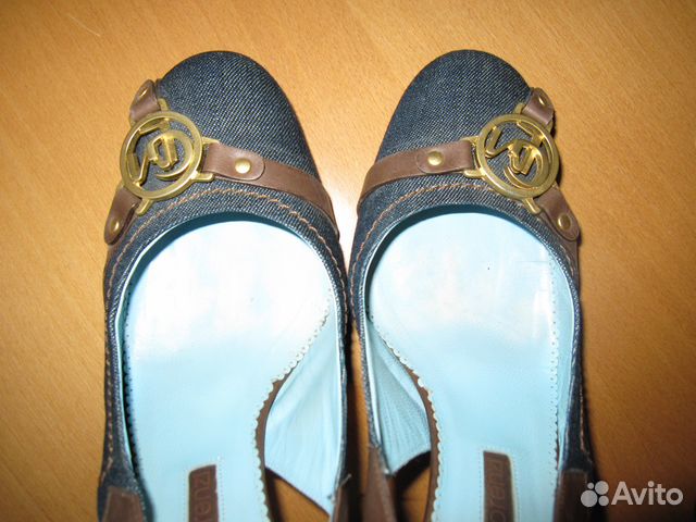 Туфли с открытой пяткой gianmarco lorenzi