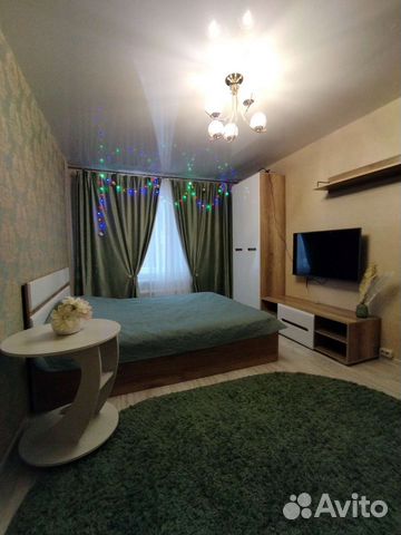 

1-к. квартира, 30 м², 2 кровати