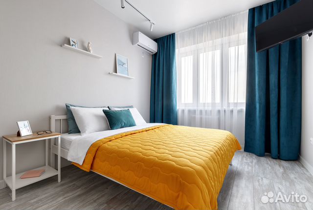 

1-к. квартира, 34 м², 2 кровати