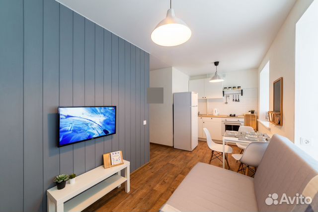 

1-к. квартира, 30 м², 2 кровати