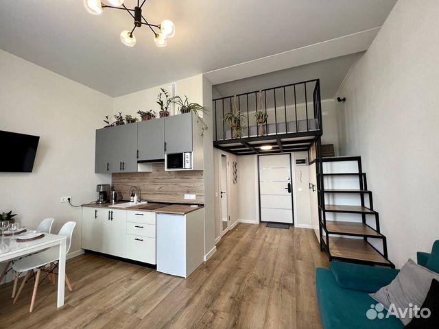 

Квартира-студия, 28 м², 2 кровати