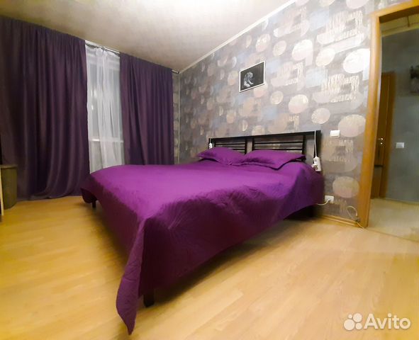 

1-к. квартира, 44,5 м², 2 кровати
