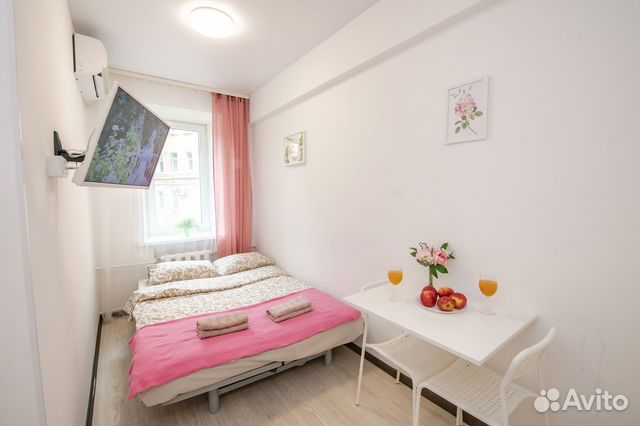 

Квартира-студия, 12 м², 1 кровать